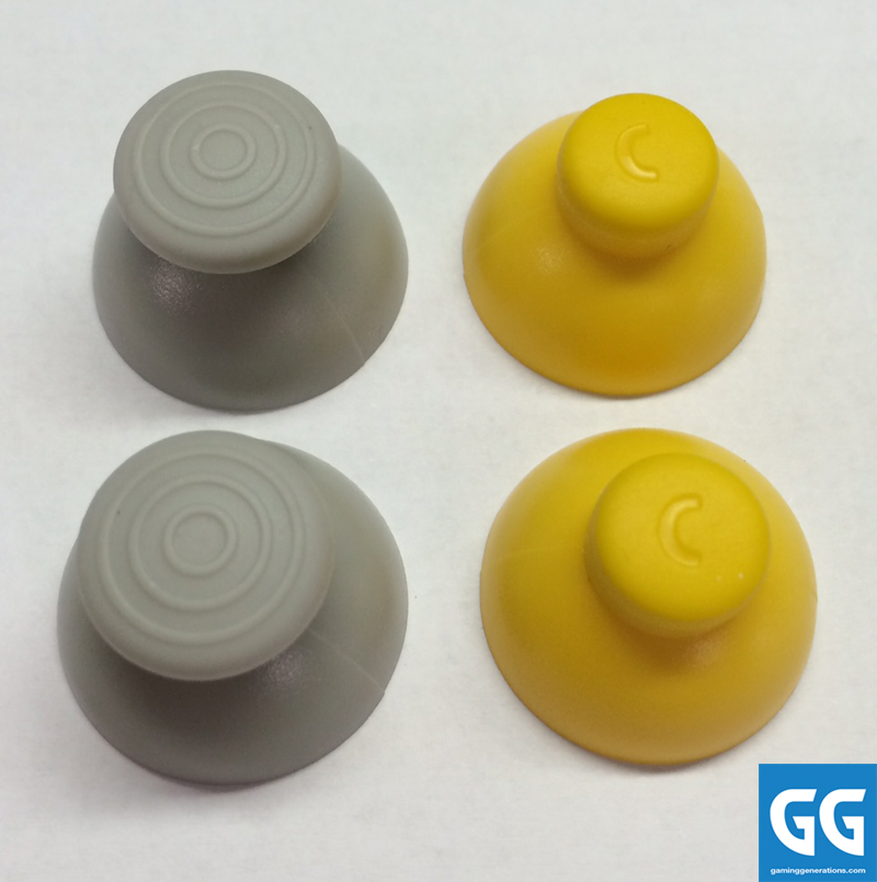 Gamecube Controller Analog Cap Replacements (Left & Right) Lot 2